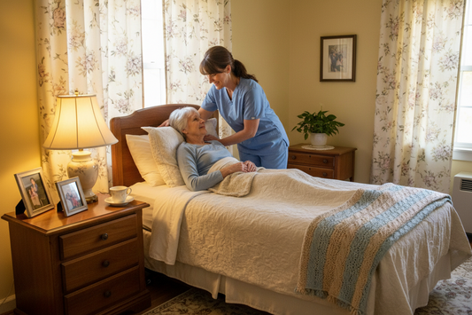Your Bedridden Parent Hates Wearables. SOMNDEEP Contactless Sleep Monitor Needs No Touch