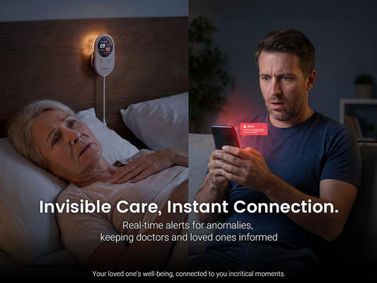Experience Safe, Private, and Non-Intrusive Aging at Home with SOMNDEEP: The Future of Senior Care