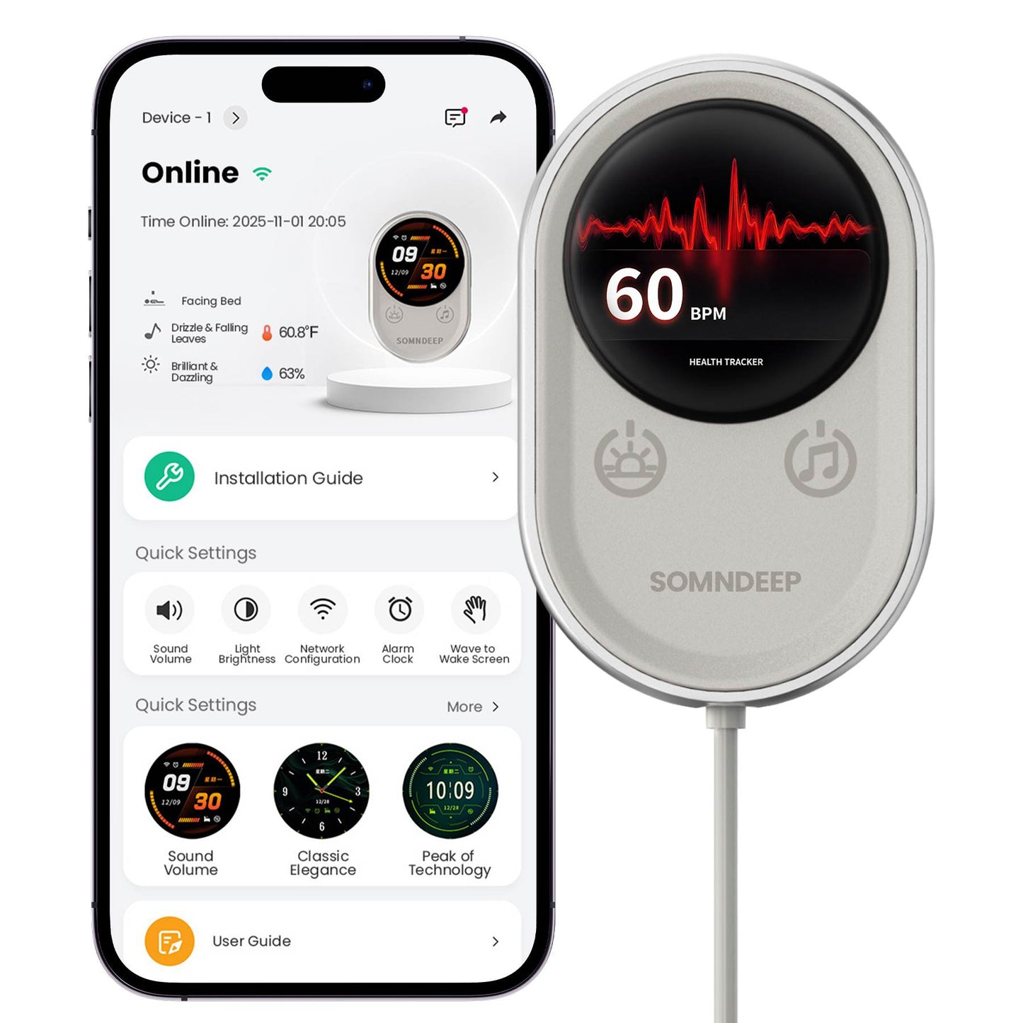 SOMNDEEP Smart Sleep Monitor