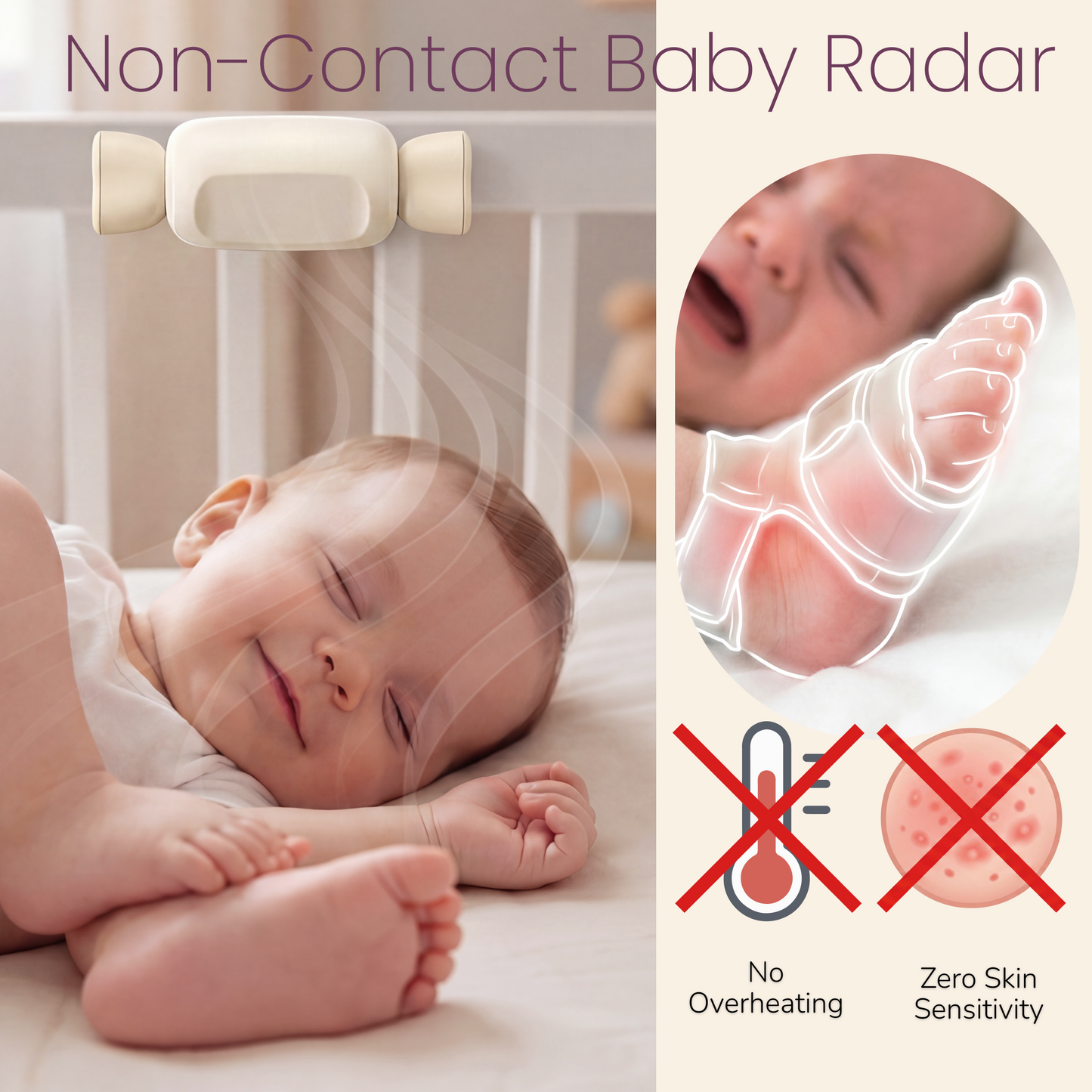 GLOCANDY Smart Baby Monitor