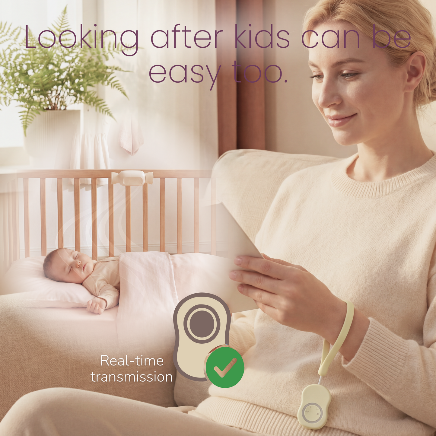 GLOCANDY Smart Baby Monitor