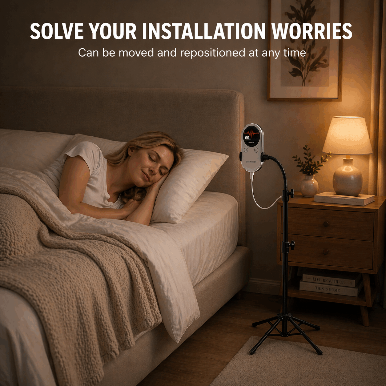 SOMNDEEP 61-inch Quadpod Stand