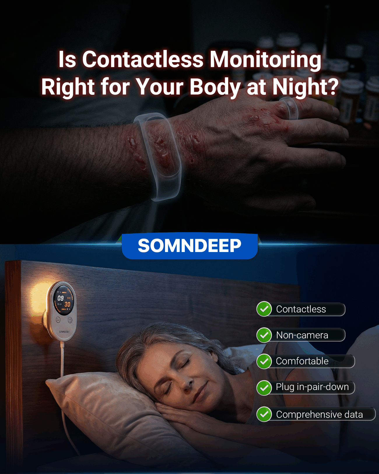 SOMNDEEP Smart Sleep Monitor